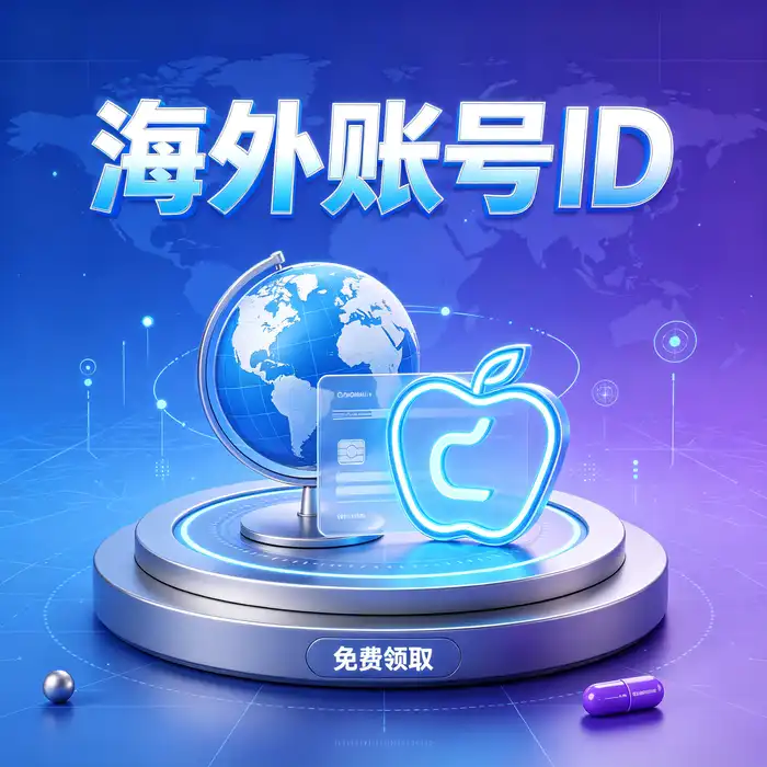 美国区 App Store 账户与地区设置管理概念图